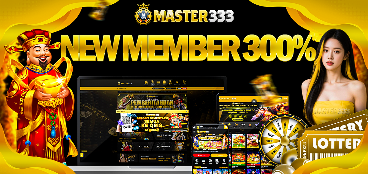 BONUS SPECIAL NEW MEMBER 300%